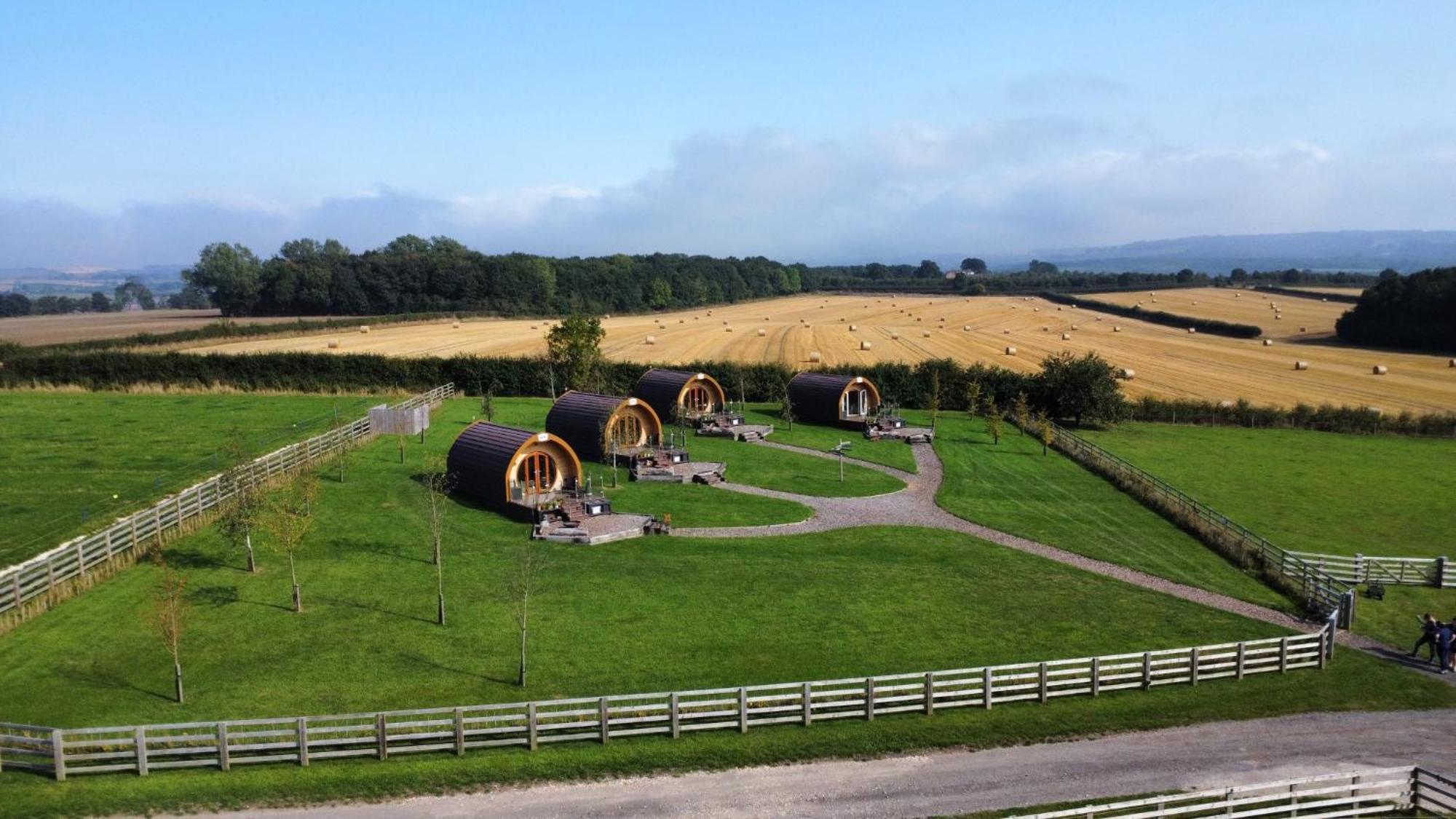 Mingle Dale- Bugthorpe Grange Glamping Villa Stamford Bridge Buitenkant foto